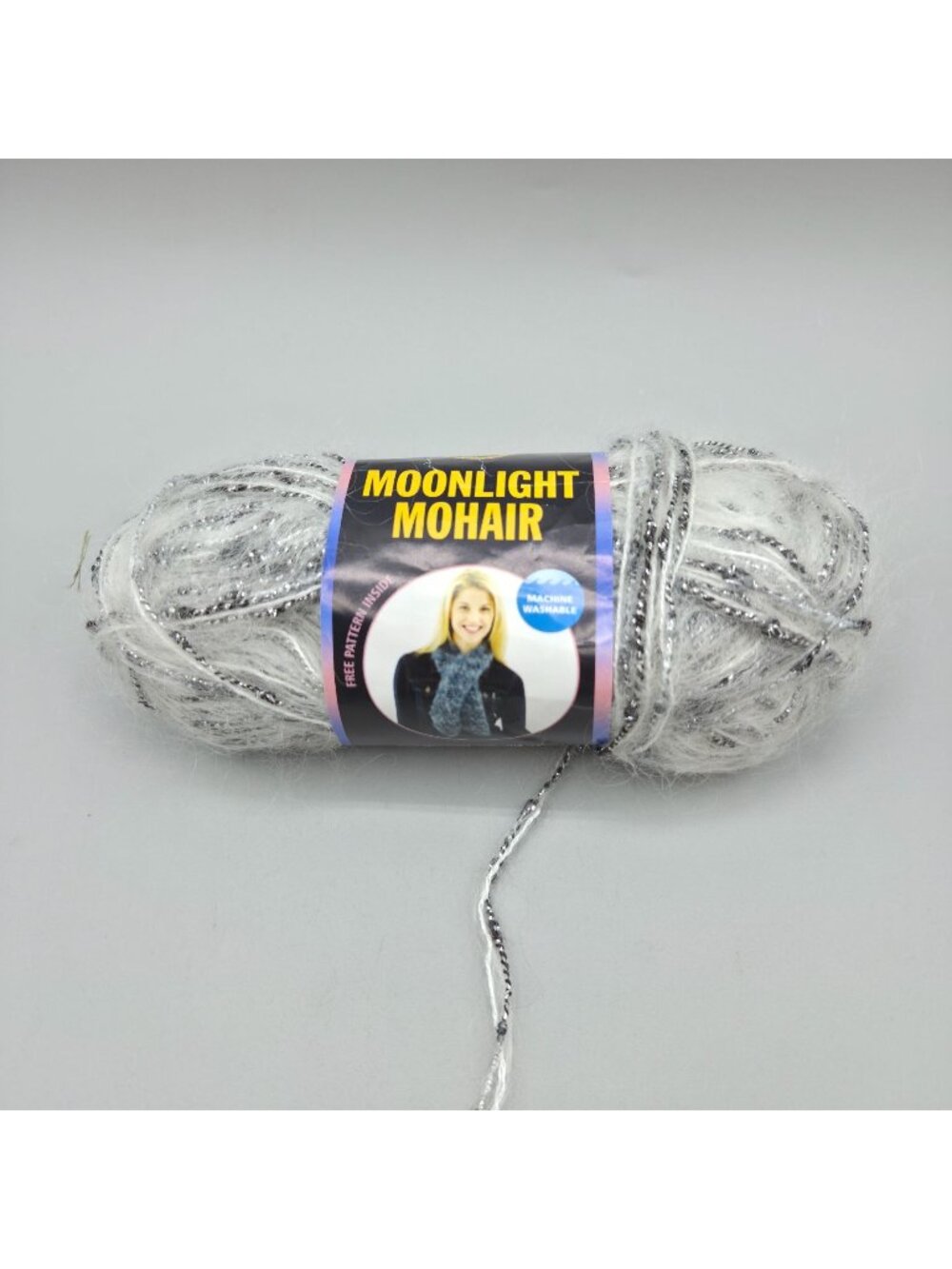 Lion Brand Moonlight Mohair Yarn Arctic Circle Acrylic Mohair 50g Machine Wash